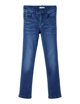 Jeans Theo Slim 1507-cl Dark Blue Denim 10 Anni - Name it - FashionsVida