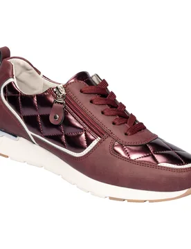 Komfort-Sneaker „Silke“ rot 38 Damen - wonderwalk - FashionsVida