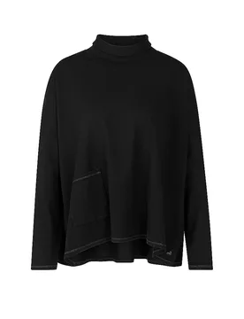Pull à col roulé noir 40 - Marc cain - FashionsVida