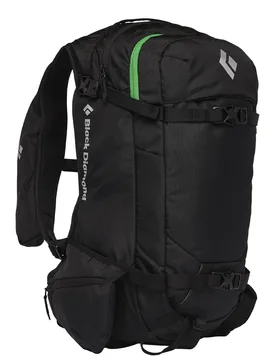 Freeride-Rucksack Dawn Patrol 32 Black Größe S/M schwarz - Black diamond - FashionsVida