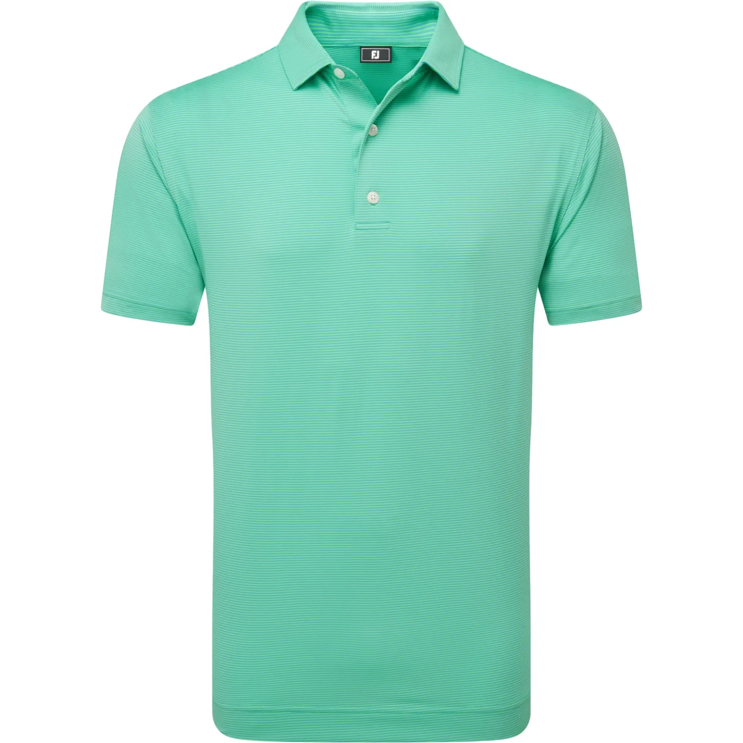 Polo Micro Feeder Stripe Lisle, mint xxl - FootJoy - FashionsVida