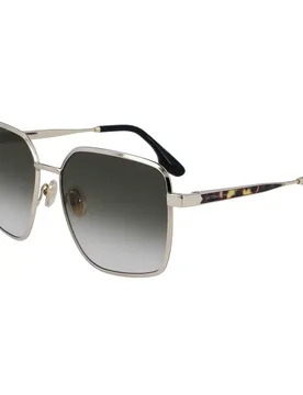 Lunettes De Soleil 234s Gold / Khaki Yellow - Victoria Beckham - FashionsVida