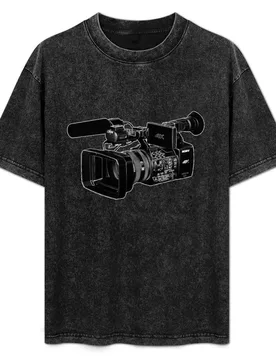 Camera T-Shirt Plus Size Gym Sports T-Shirt - Aliexpress - FashionsVida