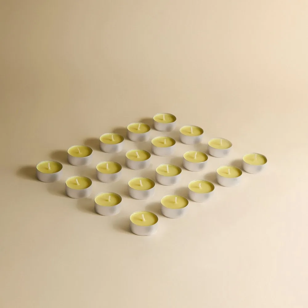 Set de 30 velas tealight Basic Citron - El Corte Inglés - FashionsVida