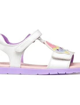 Sandali Joyfoot White / Lilac EU 29 - Geox - FashionsVida