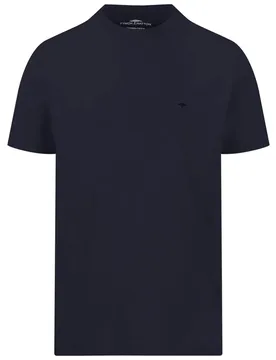 T-shirt à Manches Courtes 16141900 Navy 2XL - Fynch Hatton - FashionsVida