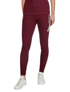 Leggings Lowstoft Oxblood / Ecru XL - Lonsdale - FashionsVida