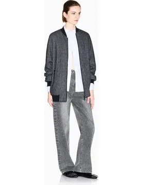 Vaquero J38 de mujer de tiro alto relajado - Armani Exchange - FashionsVida