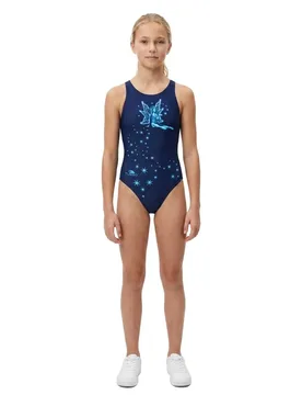 Hada Swimsuit Navy 5-6 Years Girls - TURBO - FashionsVida