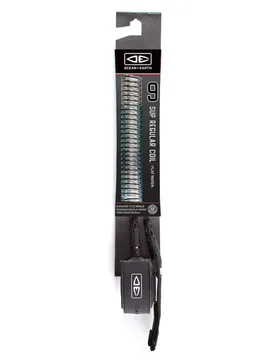 Leash De Surf Sup/longboard Coil Regular Diamond Flex Black 9´0´´ unisex - Ocean & Earth - FashionsVida
