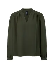 Marc Cain Blusa verde oscuro 36