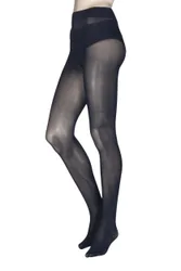 Pair Marine Pure Matt 50 Tights Ladies Large - - Blue - Size: Large