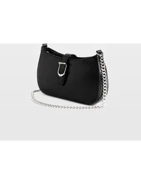 Zadig & Voltaire - Bolso de hombro janis de piel charol efecto vintage - Zadig & Voltaire - FashionsVida
