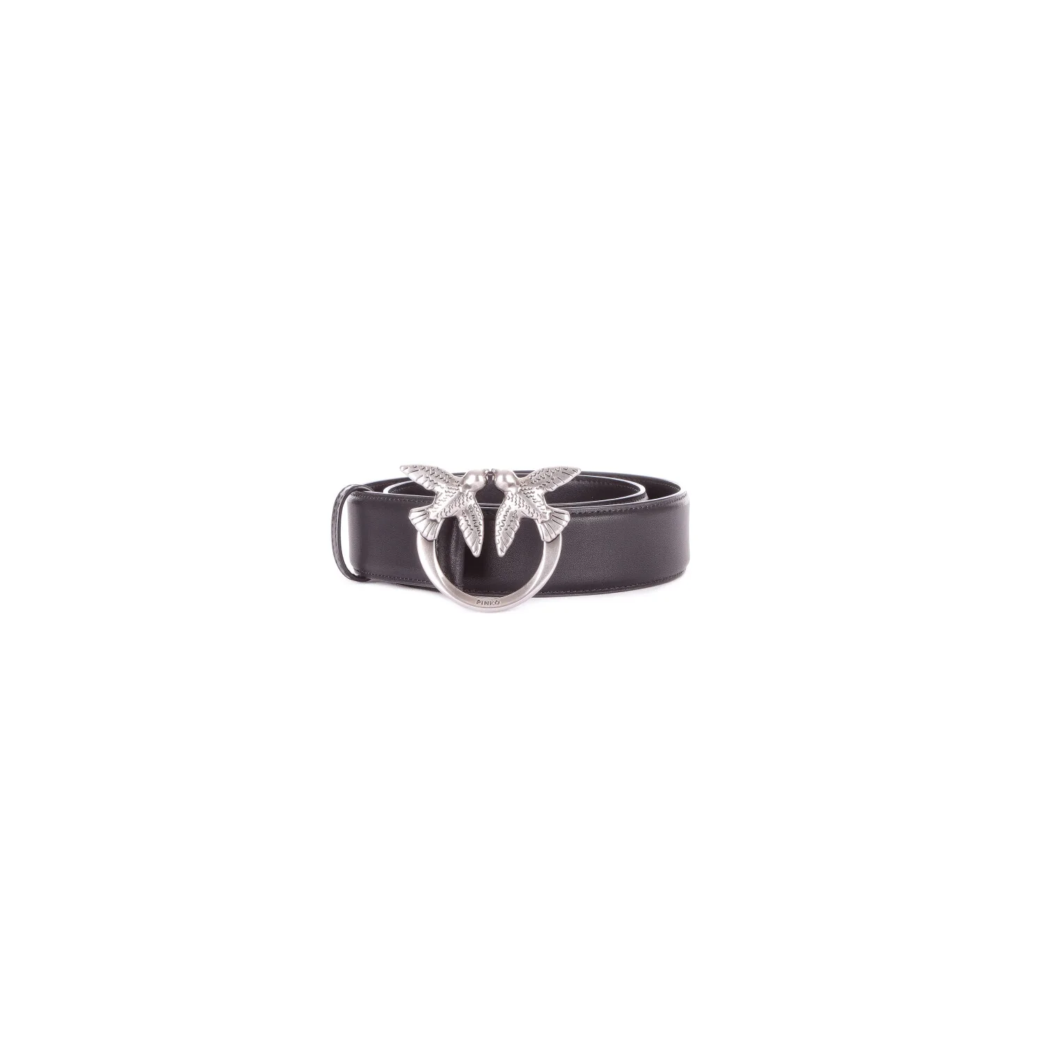 Pinko Cinture Nero silver - PINKO - FashionsVida