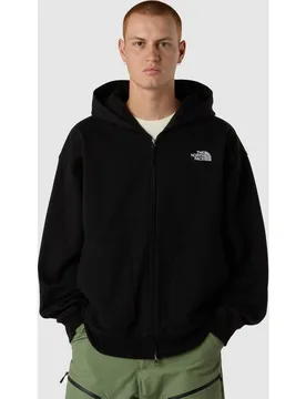 Sudadera holgada con capucha y cremallera integral de hombre - The North Face - FashionsVida