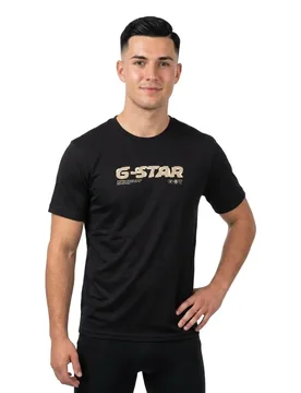 T-shirt à Manches Courtes D31083-336 Dark Black S - G-Star - FashionsVida