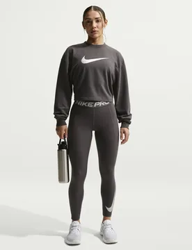 Sweatshirt Damen Pro - Gris - female - Size: M - Nike - FashionsVida