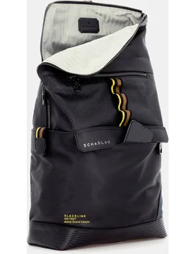Mochila de hombre con solapa de piel - Scharlau - FashionsVida