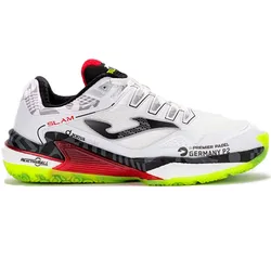 Slam Padel Shoes White / Red UK 8.5