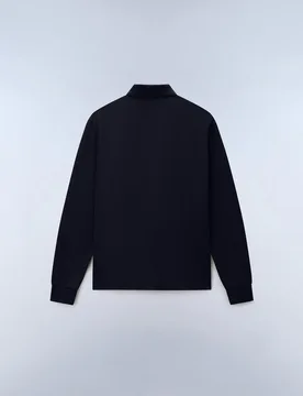 Polo de algodón de hombre nedles de manga larga - Napapijri - FashionsVida