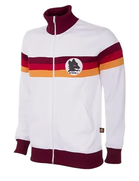 Trainingsjacke AS Roma 1981/1982 - Blanc - male - Size: L - Copa Football - FashionsVida
