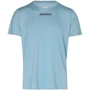 Maglietta da corsa da uomo Dash Cooling azzurro S - Brooks - FashionsVida