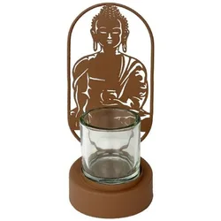Kerzenhalter, Kerzengläser Buddha Porta Mit Glas Einheitsgrösse