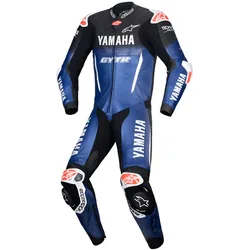 Tuta Moto Intera YAMAHA GP-R7 1PC Blu Metallizza taglia 60