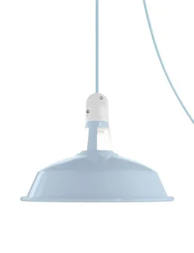 Cables Lampe Extérieure Portable En Forme De Serpent Avec Abat-jour De Phare Sans Ampoule Light Blue One Size - Creative - FashionsVida