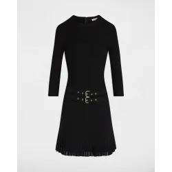 Morgan - Vestido corto plisado