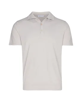 Poloshirt hellgrau M herren - Daniele Fiesoli - FashionsVida