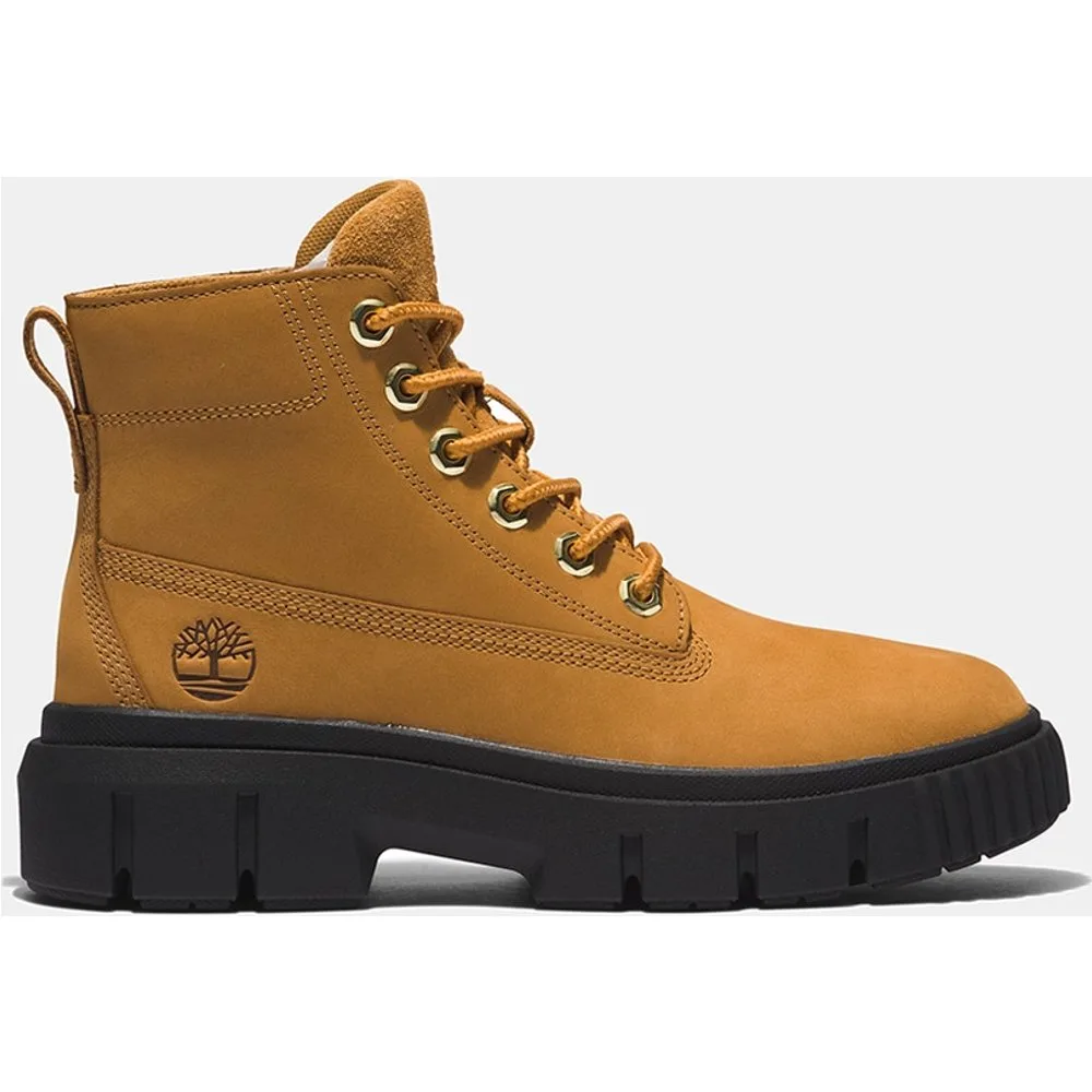 Botines Greyfield de mujer en piel con plataforma - Timberland - FashionsVida
