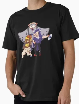 Deep Cut funny 0501 Cartoon Video game Splatoon Gift T-Shirt for gamer 100% Cotton y2k clothing Short-Sleeve Tee All Size Tops - Aliexpress - FashionsVida