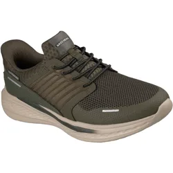 Slade Luther Mens Olive Synthetic / Mesh Trainers - Size Uk 7