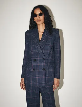 Sfera - Blazer traje cuadros - Sfera - FashionsVida