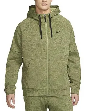 Felpa Con Zip Therma Fit Olive XL - Nike - FashionsVida