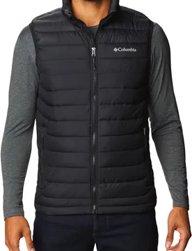Doudoune sans manches isolante - Powder Lite II Vest Black - Taille L - Noir - Columbia - FashionsVida