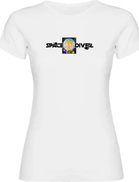 Maglietta A Maniche Corte Da Donna Space Diver - Kruskis - FashionsVida