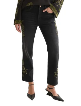 Jean The Sky Midnight Bloom 28 - Scotch & Soda - FashionsVida