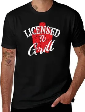 Kamado Joe Licensed to Grill Kamado Grill Gift T-Shirt Functional Casual Short Sleeve Tee - Aliexpress - FashionsVida