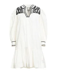Minivestido Mujer Marfil S,XS Mujer