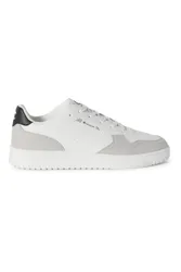 Sneakers Bianche con Inserti Grigi RS25 42