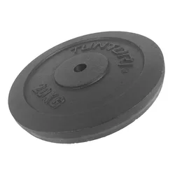 Disque De Poids 20kg Black 20 kg