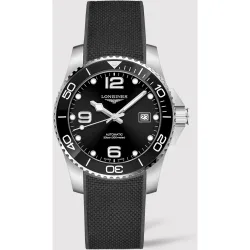 Reloj de hombre L3814569 Hydro Conquest automático de caucho