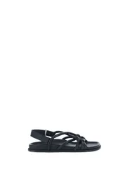 Sandali in pelle NERO 35