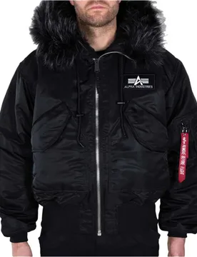 Industries Giacca 5p Custom Black / Black S - ALPHA - FashionsVida