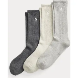 Pack de tres pares de calcetines de hombre cortos