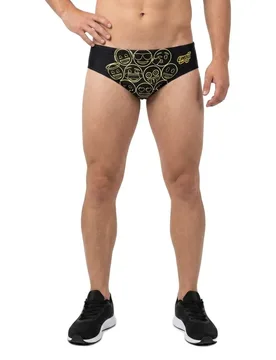Otso Slip De Bain Emoji Neon Faces - OTSO - FashionsVida