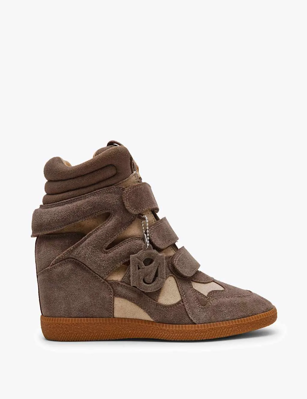 Mavis Suede Trainers Taupe female - Steve madden - FashionsVida