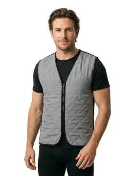 Bodycool Basic Vest Refurbished Silver XL Men,Women - Inuteq - FashionsVida